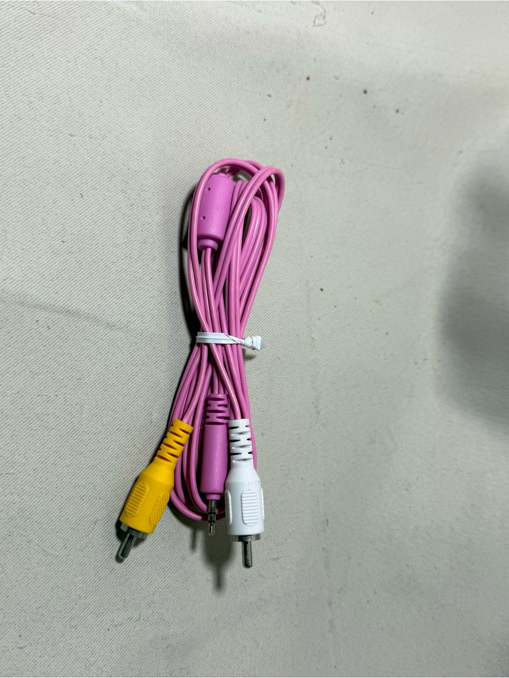 Vtech KidiZoom Digital Camera Audio Video A/V Cable Pink OEM